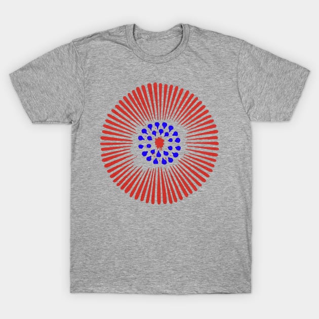 Fireworks 36b RWB T-Shirt by Fireworks Designs